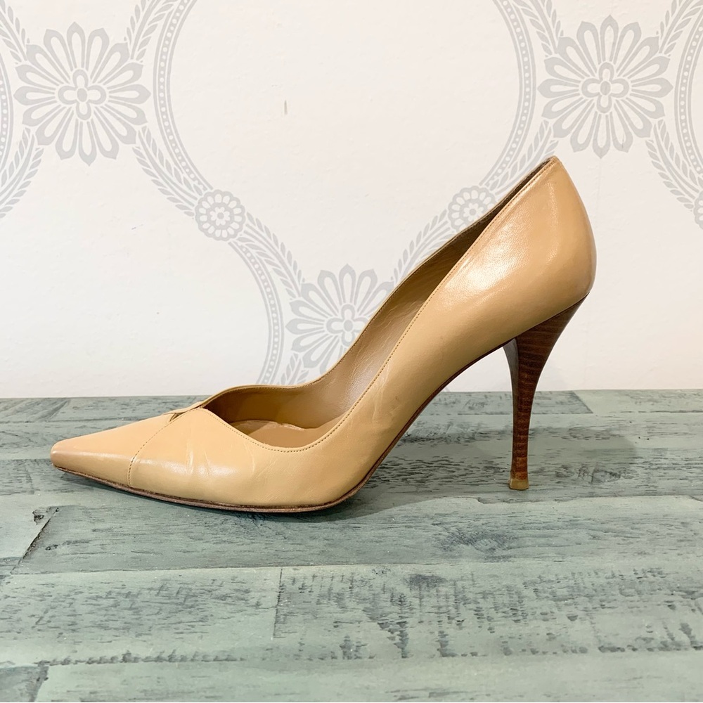 Stuart Weitzman Shoes Tan Pumps 10 - Picture 10 of 16